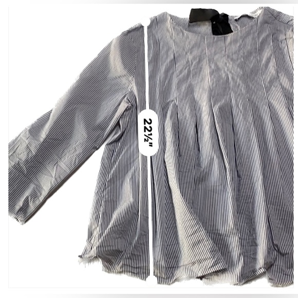 English Factory Women's Quarter Length Pin Stripe - Picture 8 of 8